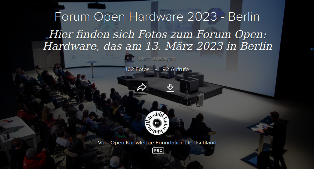 Forum Open Hardware 2023 - Berlin